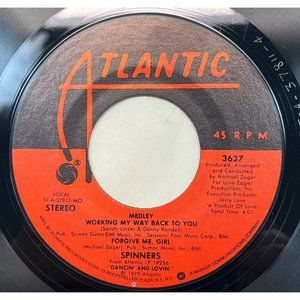 Spinners Working My Way Back to You Medley / Forgive Me Girl / Disco Ride 45